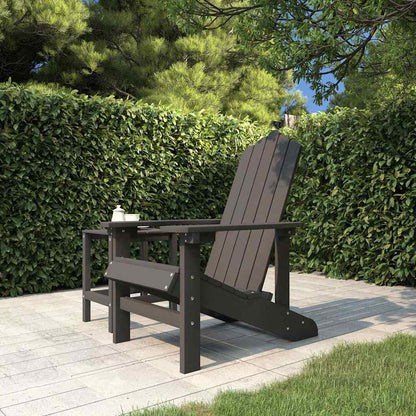 vidaXL Garden Adirondack Chair HDPE
