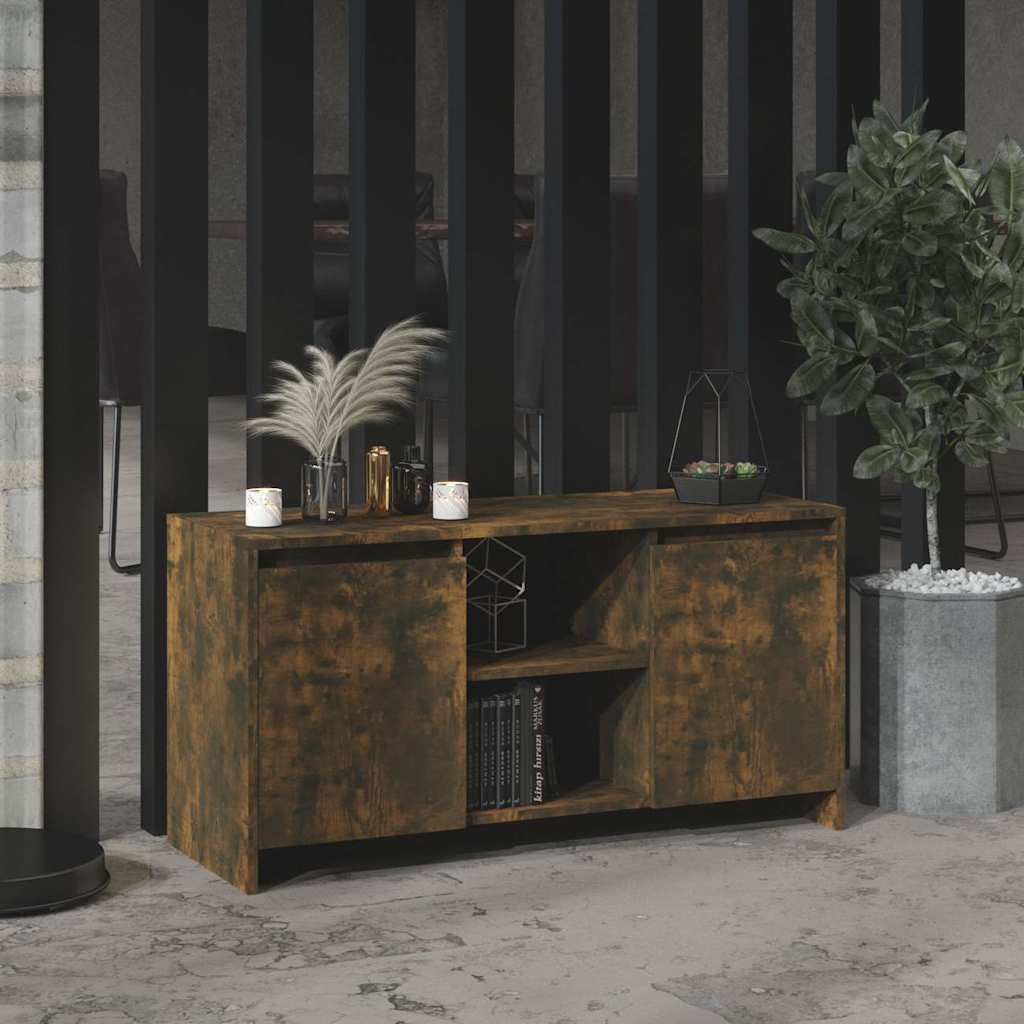 TV Cabinet 102x37,5x52,5 cm Engineered Wood Smoked oak