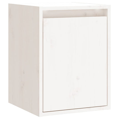 Wall Cabinets 2pcs 30x30x40 cm Solid Wood Pine White