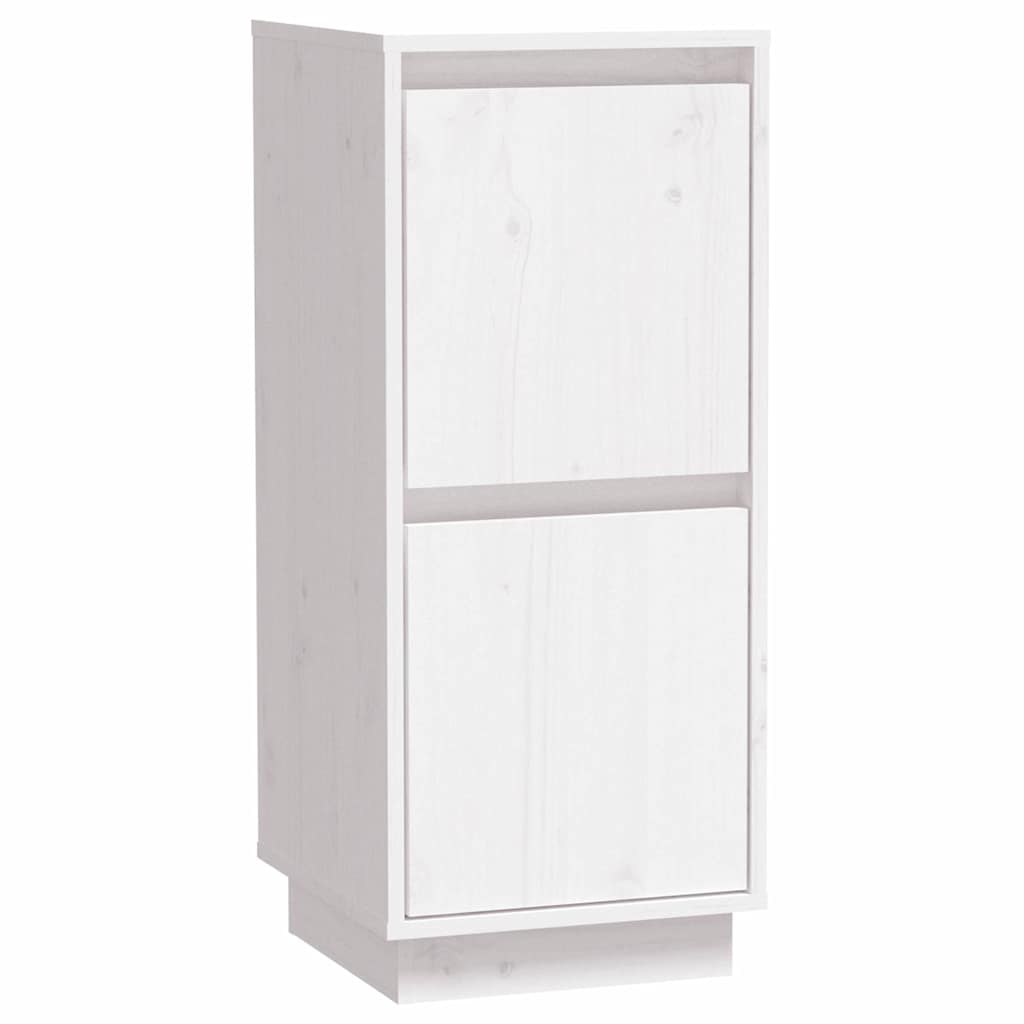 Sideboards 31,5x34x75 cm Solid Wood Pine White 1
