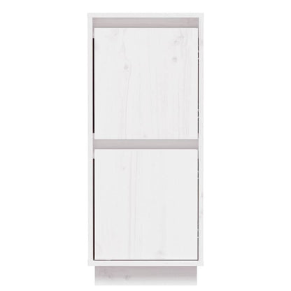 Sideboards 31,5x34x75 cm Solid Wood Pine White 1