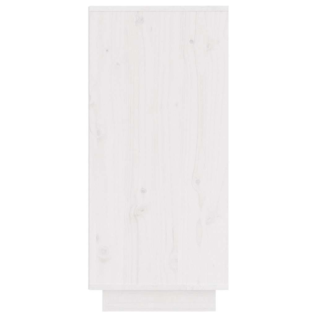Sideboards 31,5x34x75 cm Solid Wood Pine White 1
