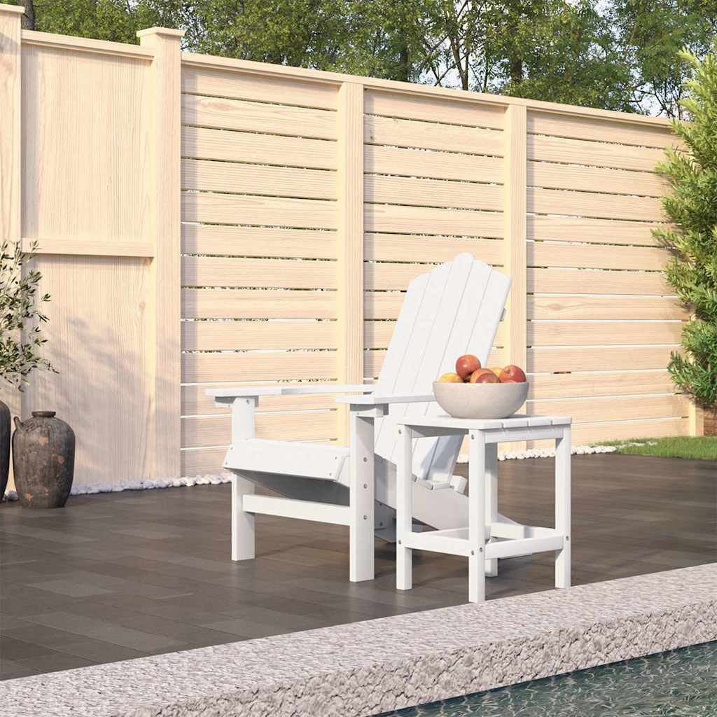 vidaXL Garden Adirondack Chair HDPE