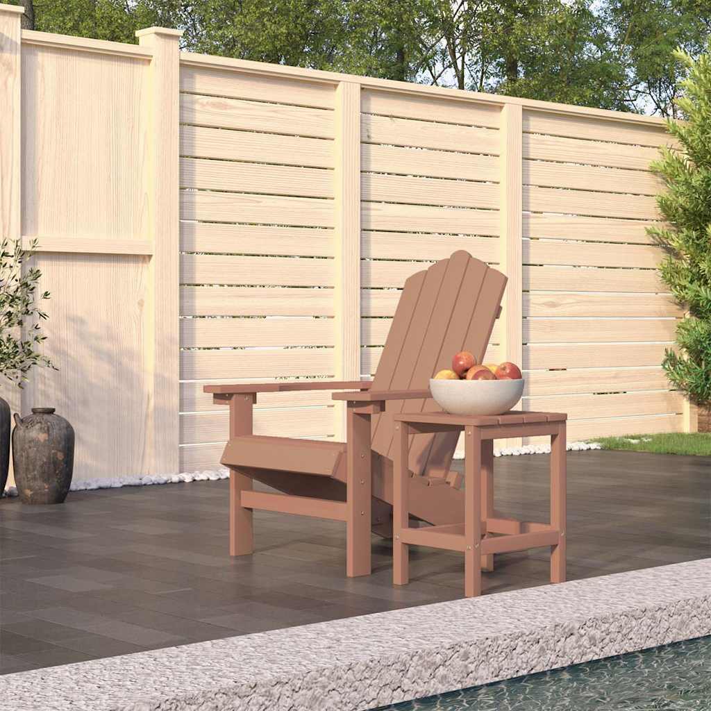 vidaXL Garden Adirondack Chair HDPE