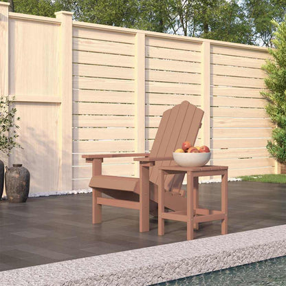 vidaXL Garden Adirondack Chair HDPE