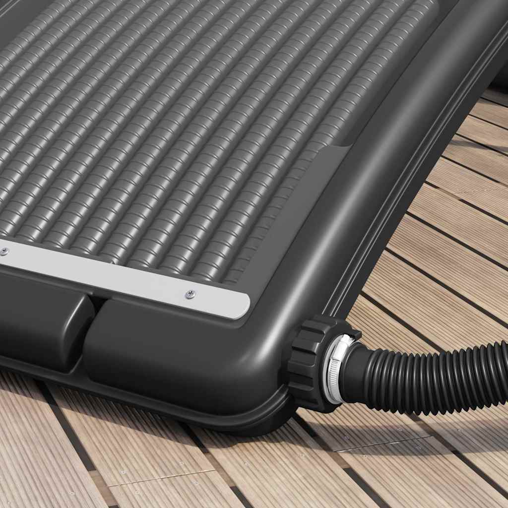 vidaXL Solar Pool Heating Panel | Set of 3 | Black | HDPE | Standard 3