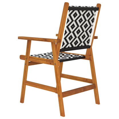 vidaXL Garden Chairs 8 pcs Solid Acacia Wood 6