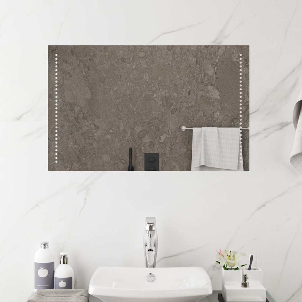LED Bathroom Mirror Length 50 cm 80 cm