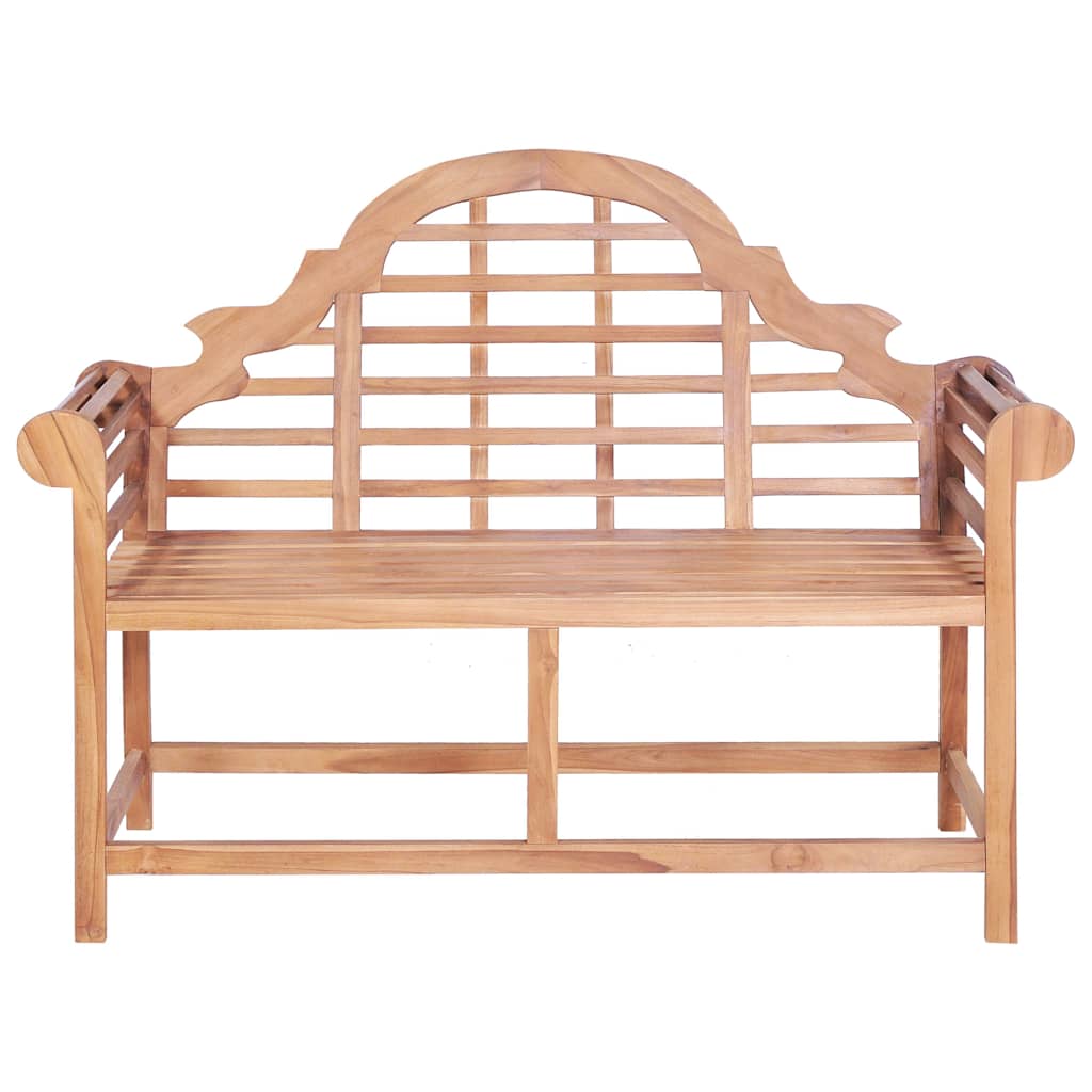 319152 vidaXL Garden Bench 127x58,5x92,5 cm Solid Wood Teak 2