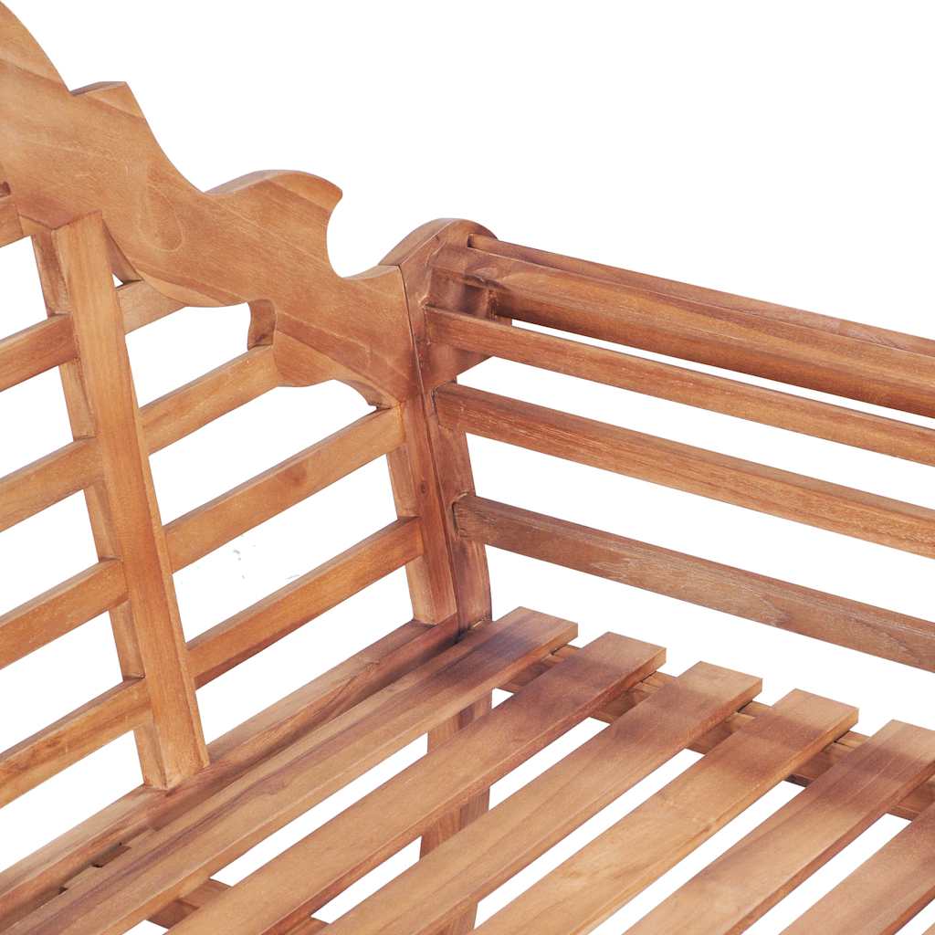 319152 vidaXL Garden Bench 127x58,5x92,5 cm Solid Wood Teak 5