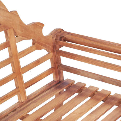 319152 vidaXL Garden Bench 127x58,5x92,5 cm Solid Wood Teak 5