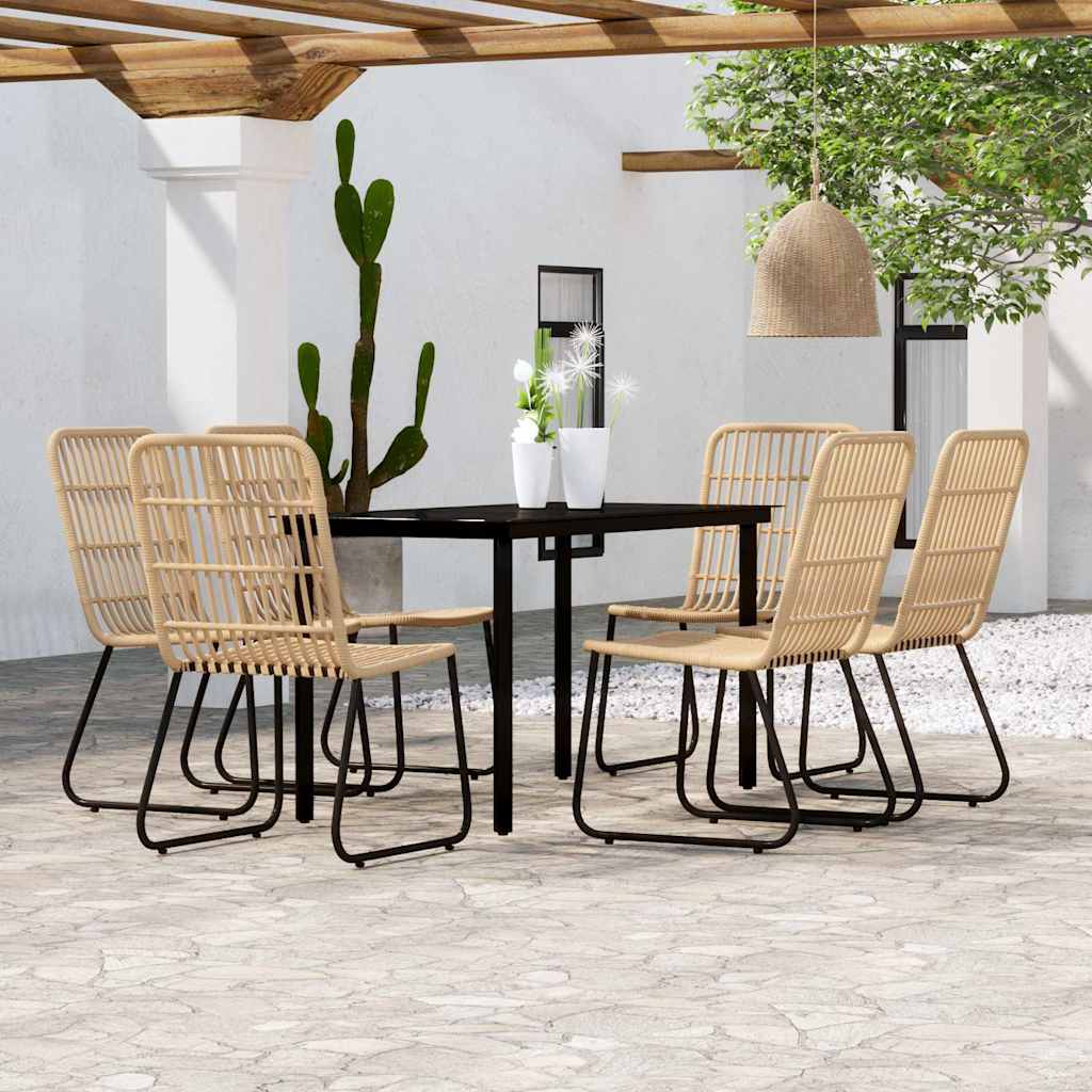 vidaXL 5 Piece Garden Dining