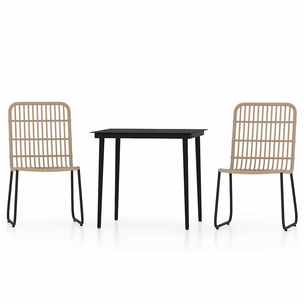 5 Piece Garden Dining Oak 2
