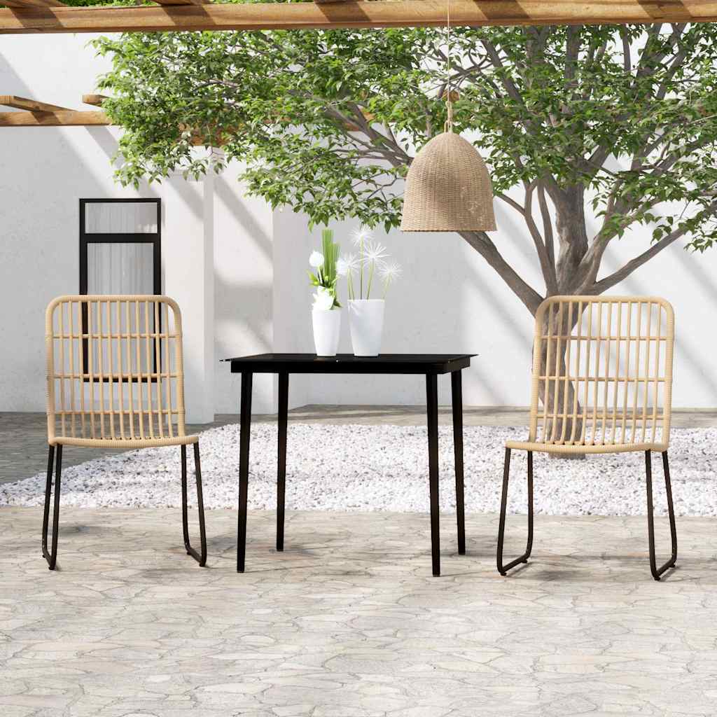 5 Piece Garden Dining Oak 2