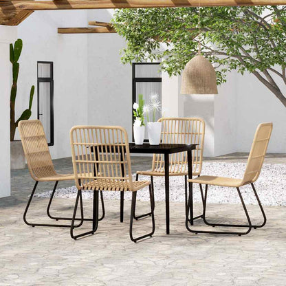 vidaXL 5 Piece Garden Dining