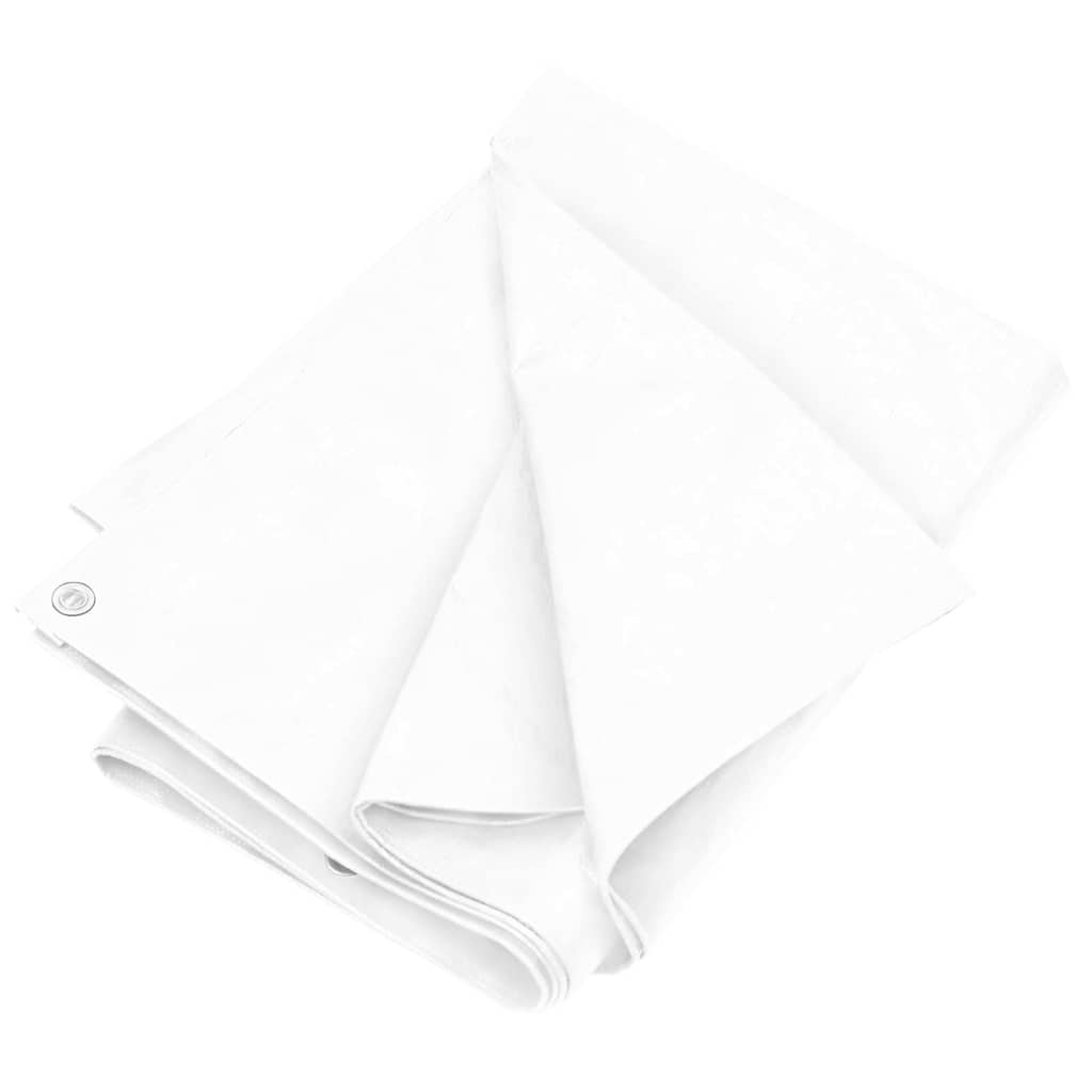Tarpaulin 180 g/m² HDPE 180 gsm White 6 m 8 m