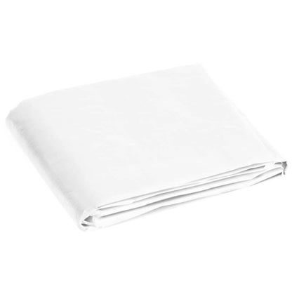 Tarpaulin 180 g/m² HDPE 180 gsm White 6 m 8 m
