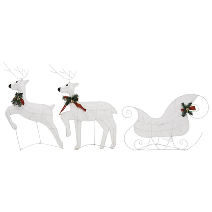 Reindeer & Sleigh Christmas Decoration 100 LEDs Outdoor 2