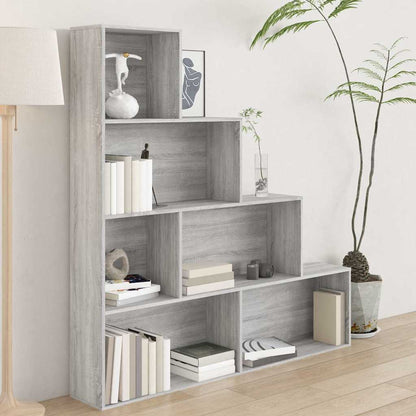 Book Cabinet 155x24x160 cm Grey sonoma