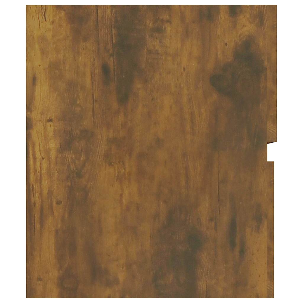 Sink Cabinet 90x38.5x45 cm Engineered Wood Smoked oak