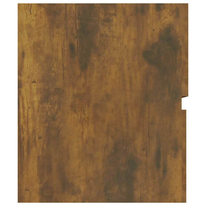 Sink Cabinet 90x38.5x45 cm Engineered Wood Smoked oak