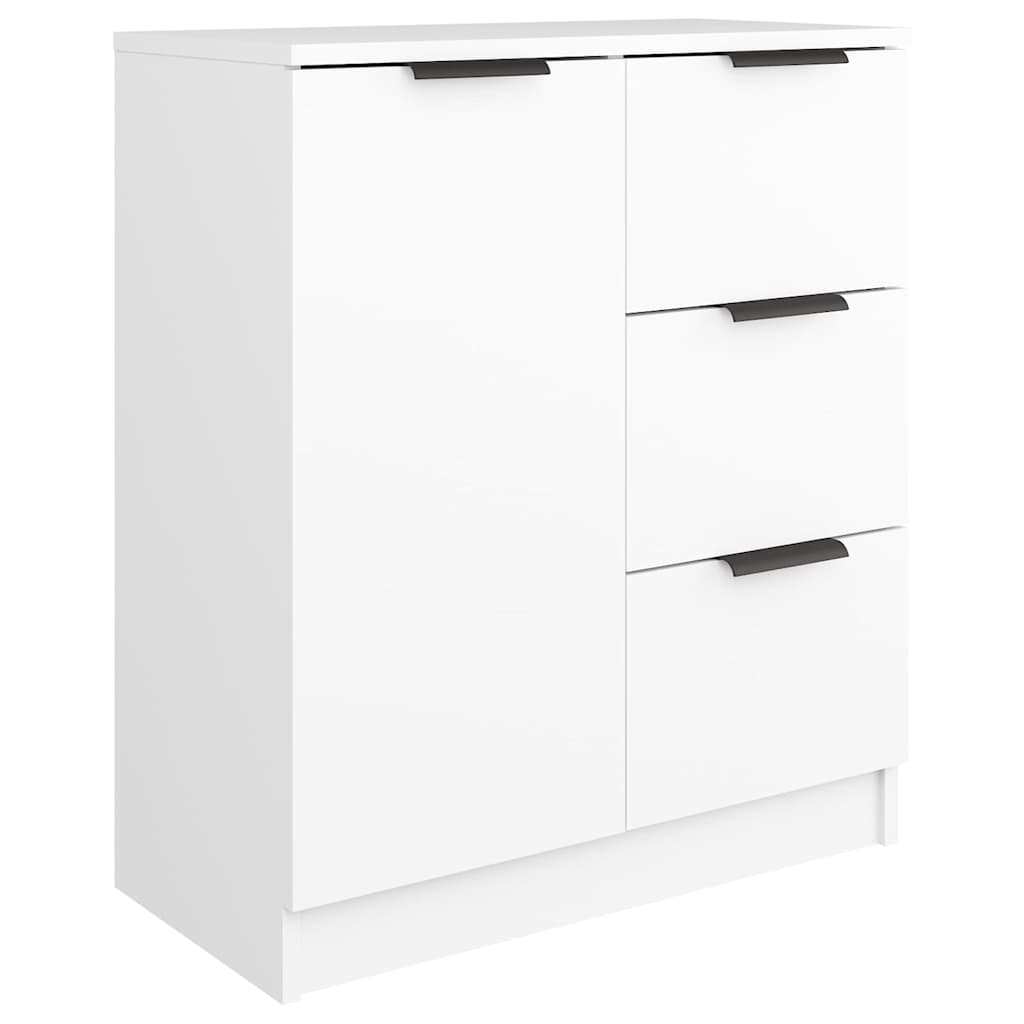 Sideboard 60x30x70 cm Engineered Wood White