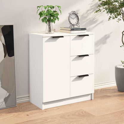 Sideboard 60x30x70 cm Engineered Wood White