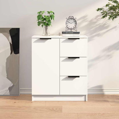 Sideboard 60x30x70 cm Engineered Wood White