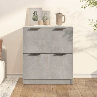 Sideboard 60x30x70 cm Engineered Wood Concrete grey