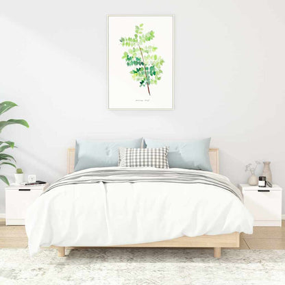 Bedside Cabinets 40x39x40 cm White