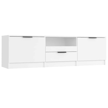 TV Cabinet 140x35x40 cm Engineered Wood White