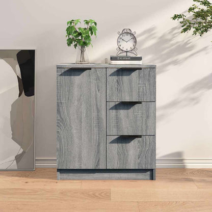Sideboard 60x30x70 cm Engineered Wood Grey sonoma