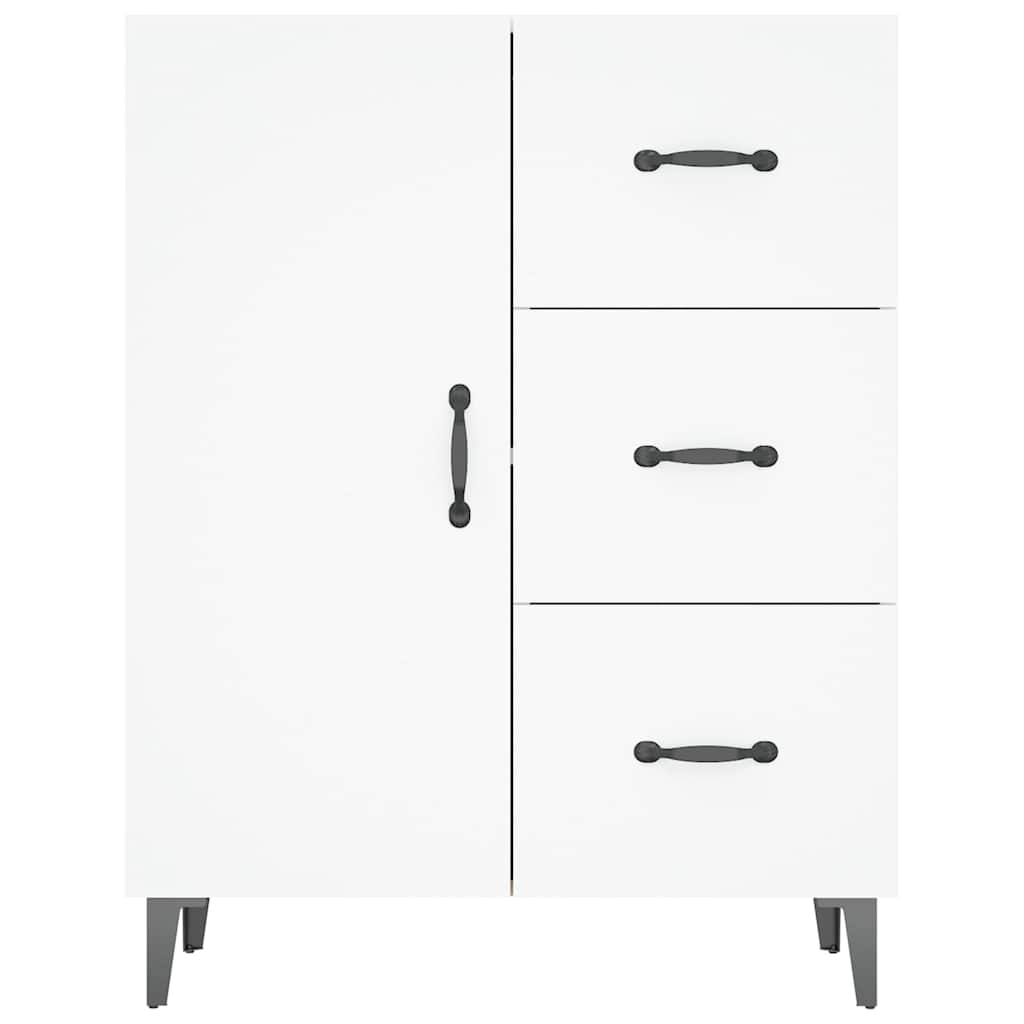 Sideboard 69,5x34x90 cm Engineered Wood White