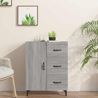 Sideboard 69,5x34x90 cm Engineered Wood Grey sonoma