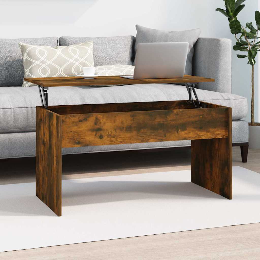 Coffee Table 80x50,5x41,5 cm Engineered Wood Smoked oak PLACEHOLDER_FOR_REMOVE
