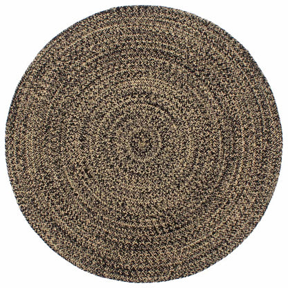 Handmade Rug Jute and Brown 180 cm