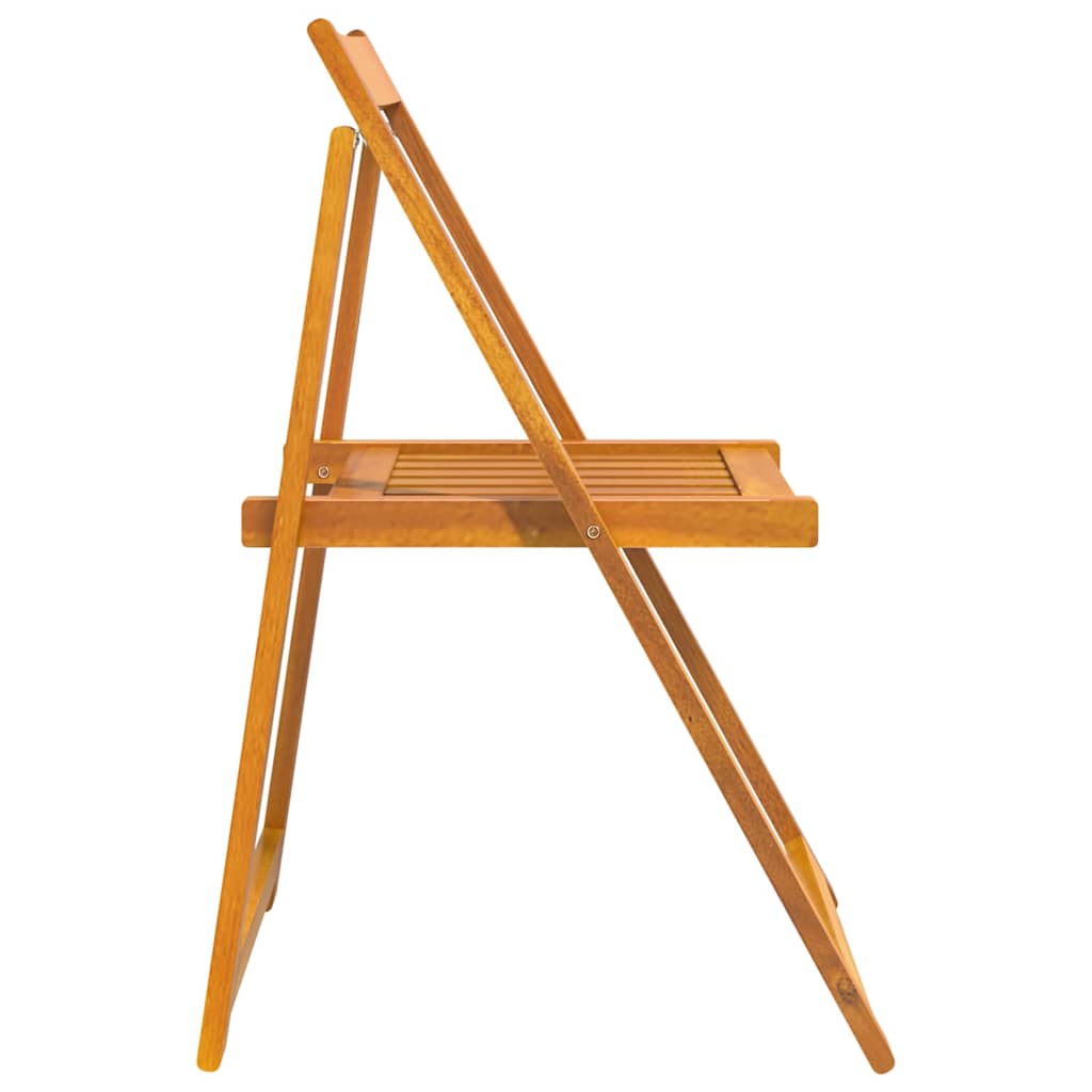 vidaXL Folding Chairs 8 pcs Solid Wood Acacia 6