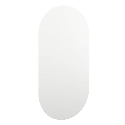 Wall Mirror Lights Glass with LED 80 cm 40 cm Oval