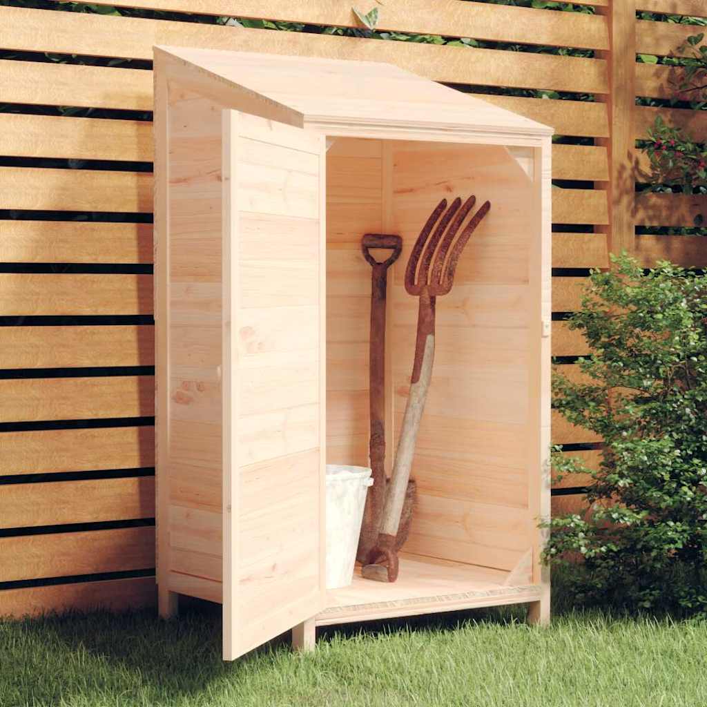 vidaXL Garden Shed Solid Wood Fir