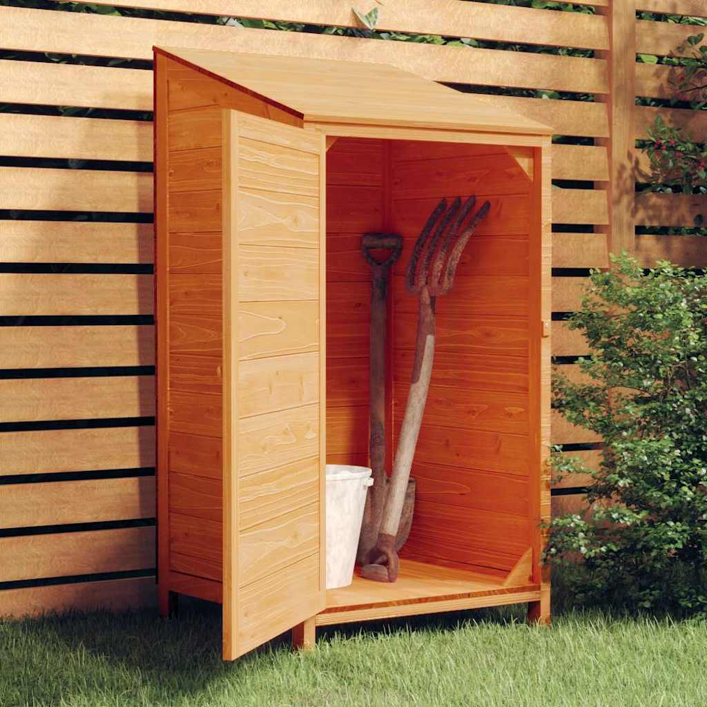 vidaXL Garden Shed Solid Wood Fir