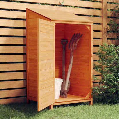 vidaXL Garden Shed Solid Wood Fir