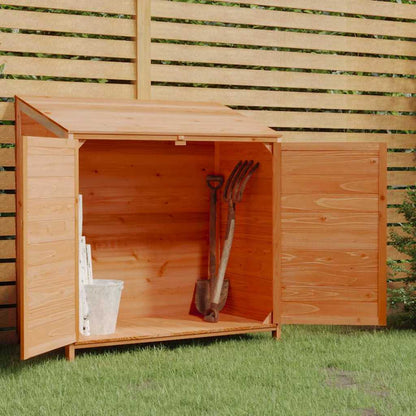vidaXL Garden Shed Solid Wood Fir