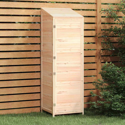 vidaXL Garden Shed Solid Wood Fir