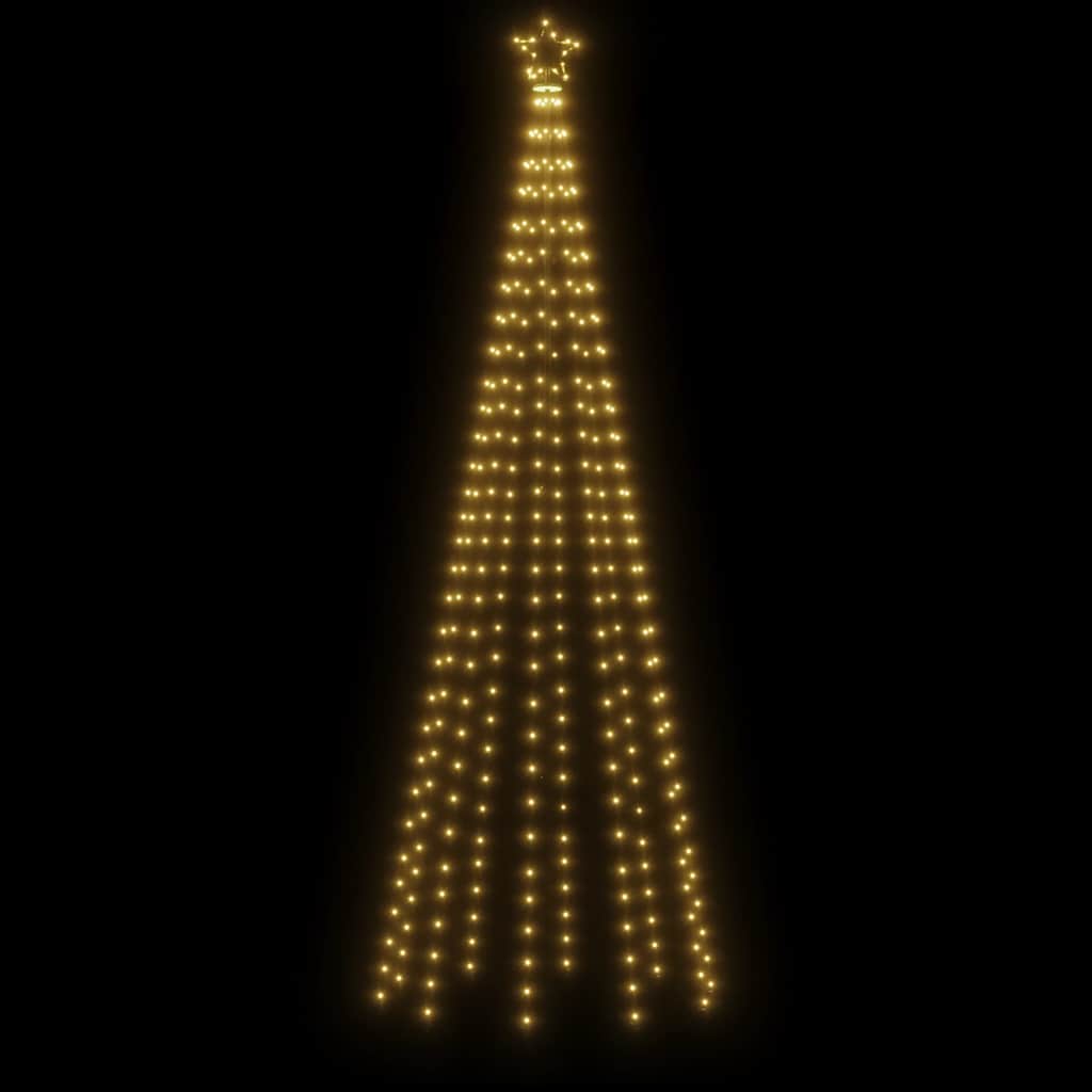Christmas Cone Tree 108 LEDs 70x180 cm Warm white 300 cm 100 cm