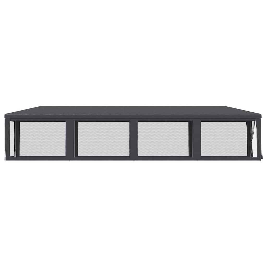 vidaXL Party Tent | Anthracite | HDPE with coating | 3x12 m | Collapsible 4