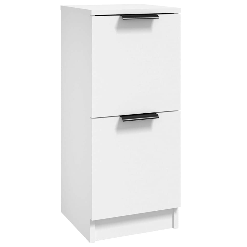 Sideboard 30x30x70 cm Engineered Wood White 1