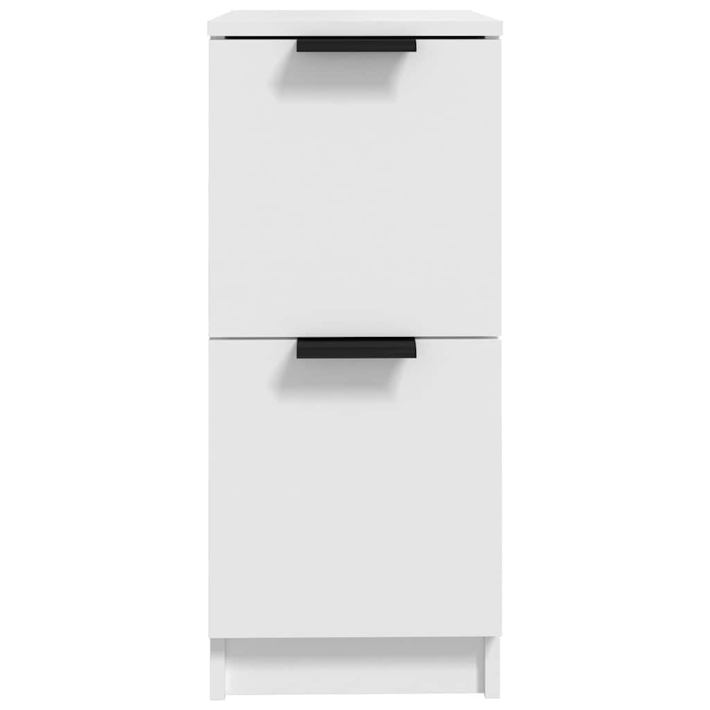 Sideboard 30x30x70 cm Engineered Wood White 1