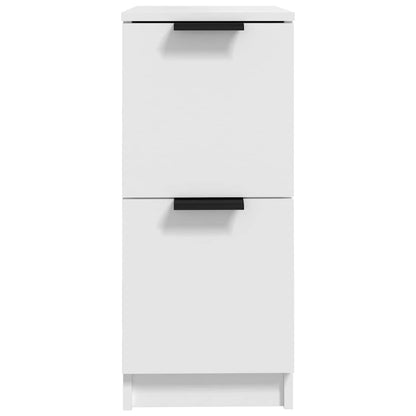 Sideboard 30x30x70 cm Engineered Wood White 1