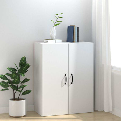 Hanging Cabinet 69,5x34x90 cm Engineered Wood White