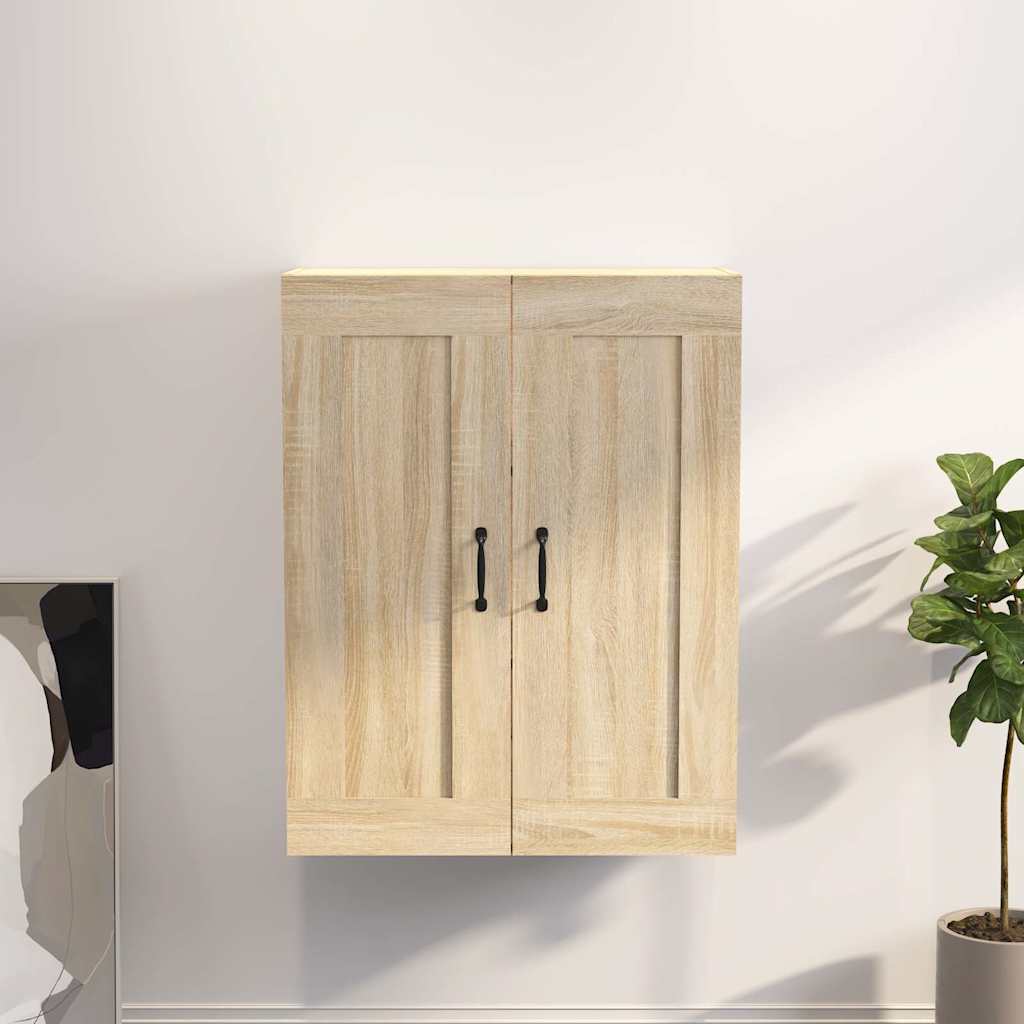 Hanging Wall Cabinet 69,5x32,5x90 cm Sonoma oak